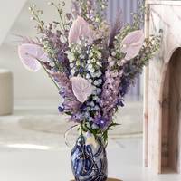 Anthurium - Astilbe - Delphinium