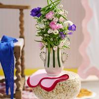 12 Ranunculus asiaticus 'Aviv' Dianthus Solomio‘Tino’ Tanacetum parthenium Pure Kamille Anemone coronaria mix Campanula medium blue